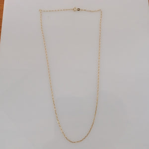 CADENA ORO 14 K 2.1 GRMS (SEMINUEVO)