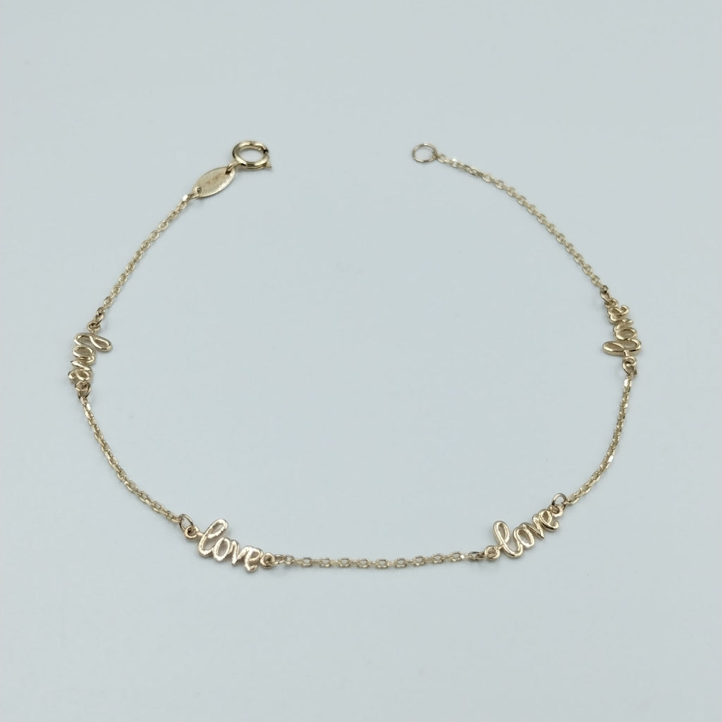 PULSERAS DAMA ORO 14K 1.1 (NUEVO)