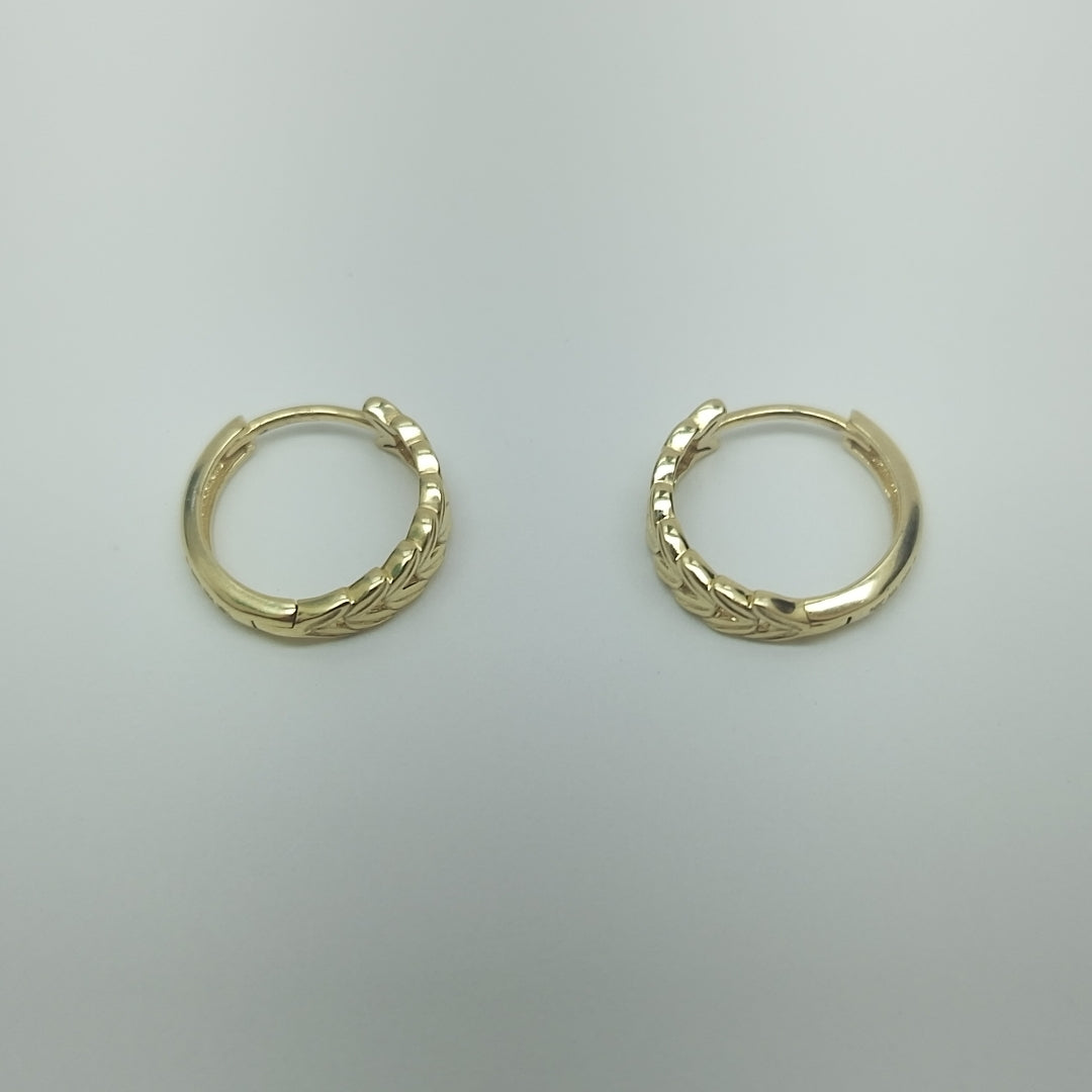 HUGGIES ORO 14K 1.2 (NUEVO)