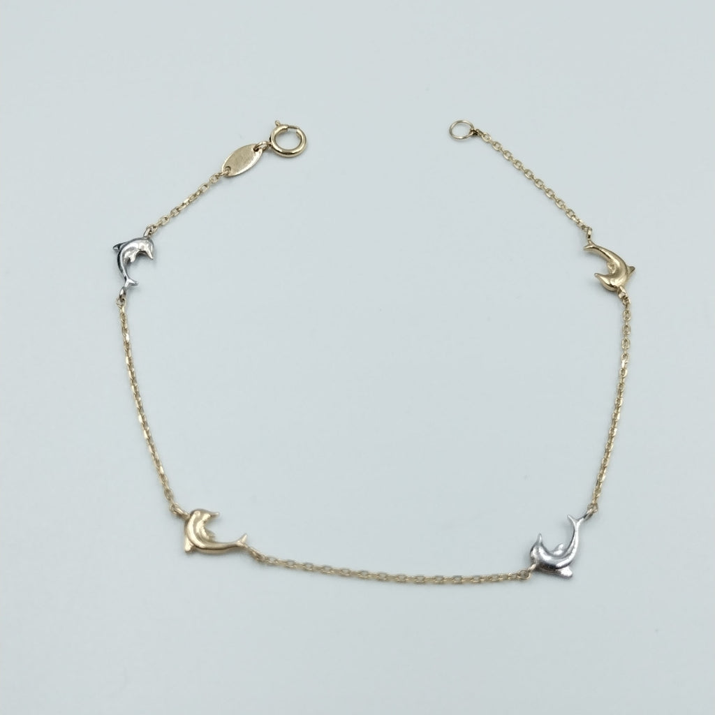 PULSERAS DAMA ORO 14K 1.5 (NUEVO)