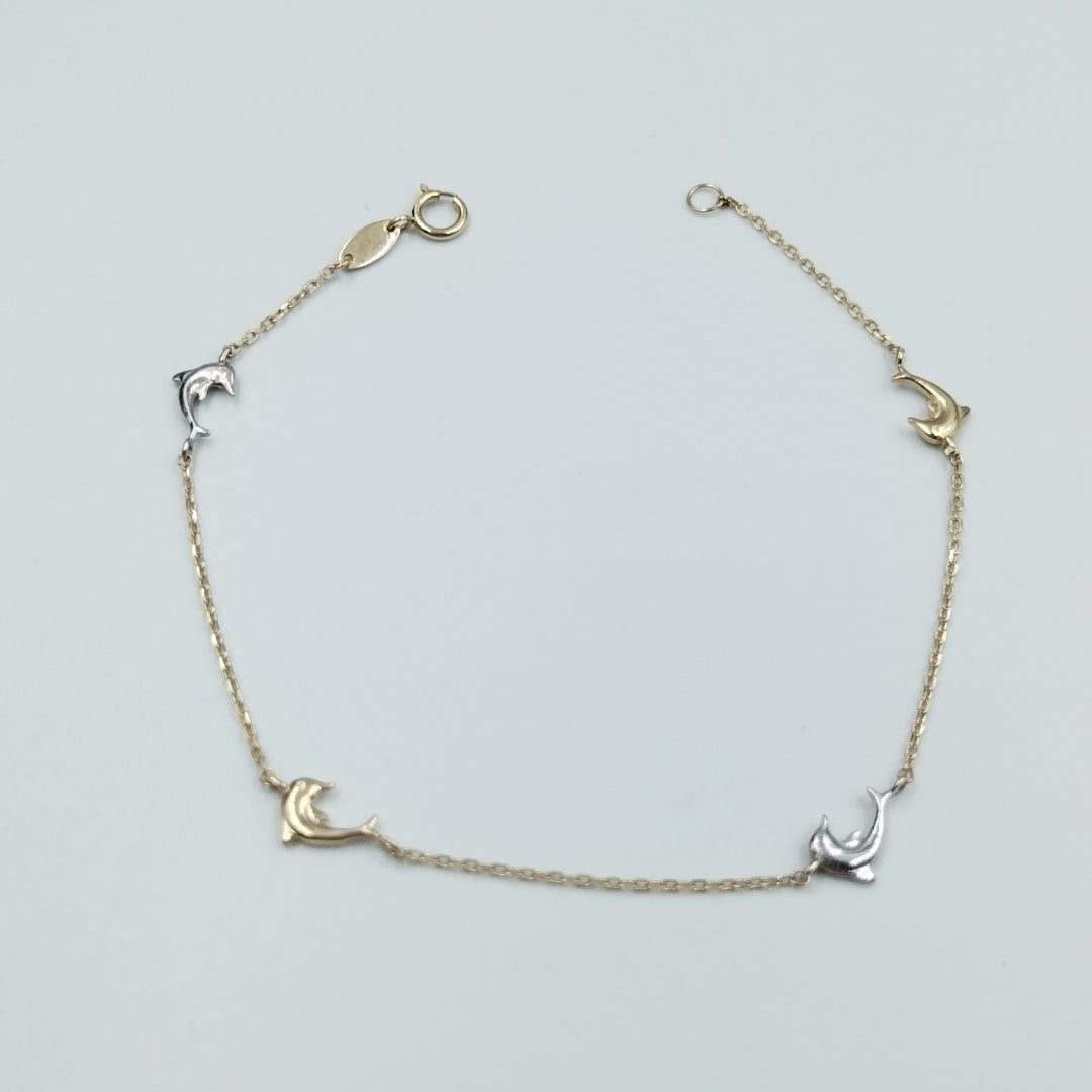 PULSERAS DAMA ORO 14K 1.5 (NUEVO)