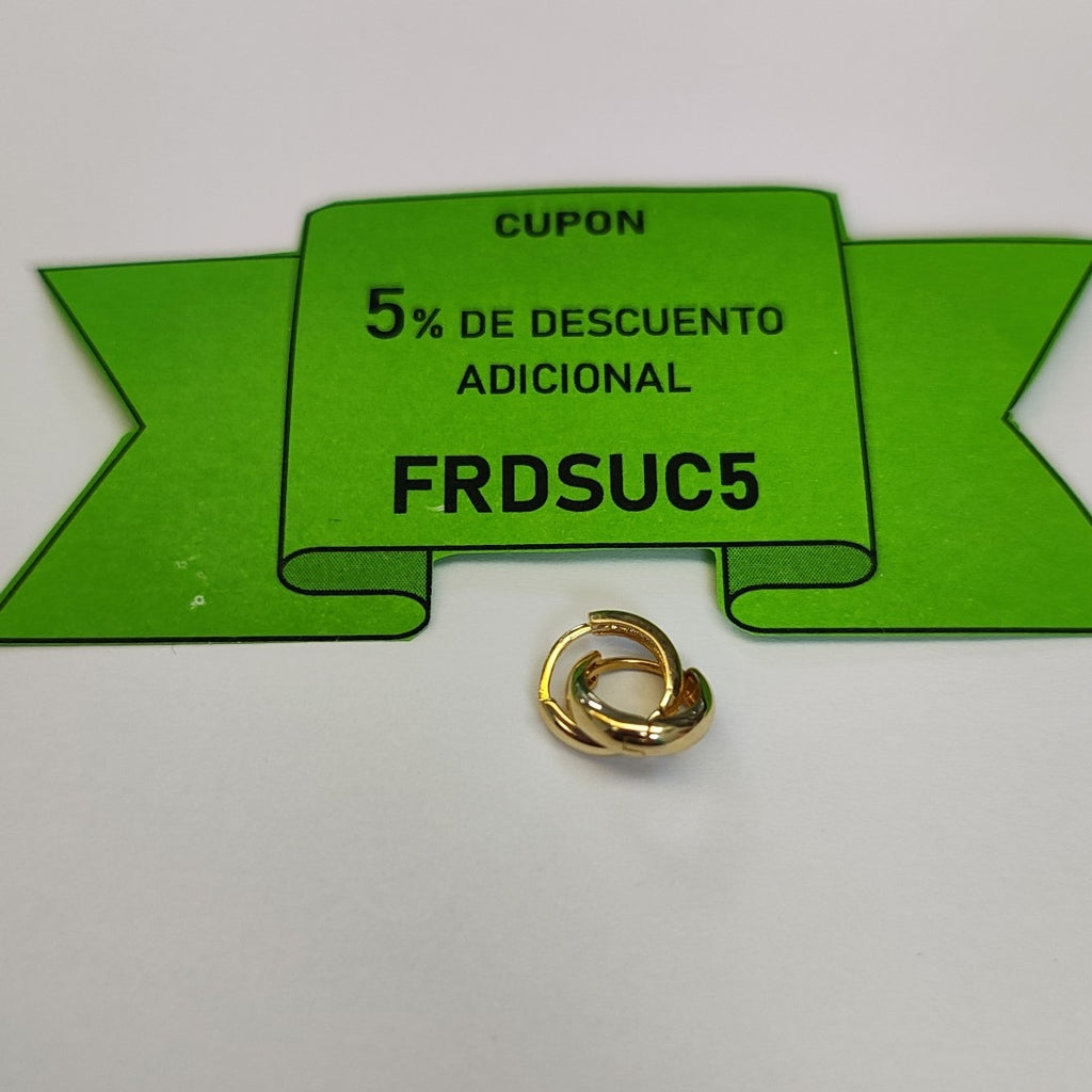 HUGGIES ORO 14K 1.2 (NUEVO)