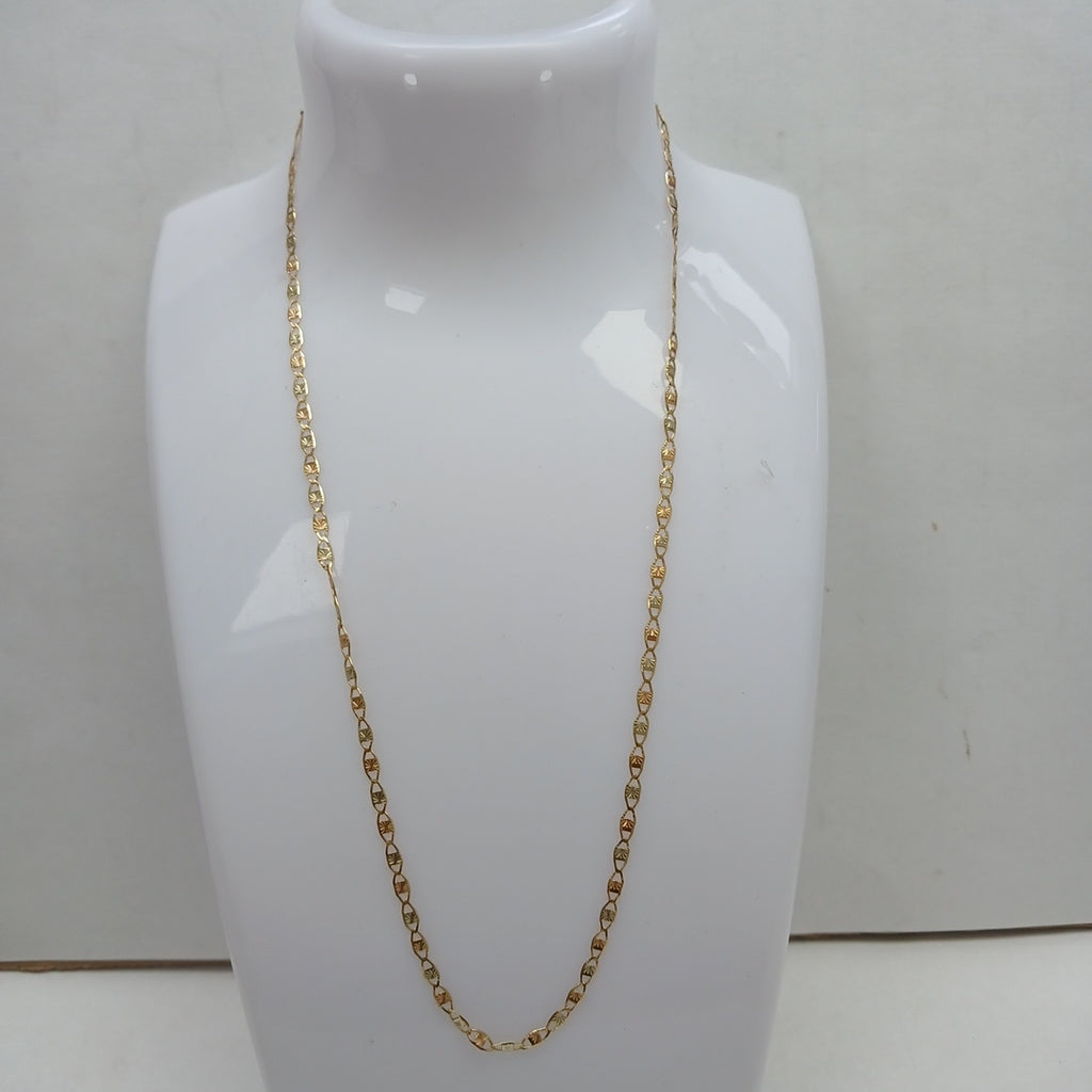 CADENA ORO COMBINADO 10 K 2 GRMS (SEMINUEVO)