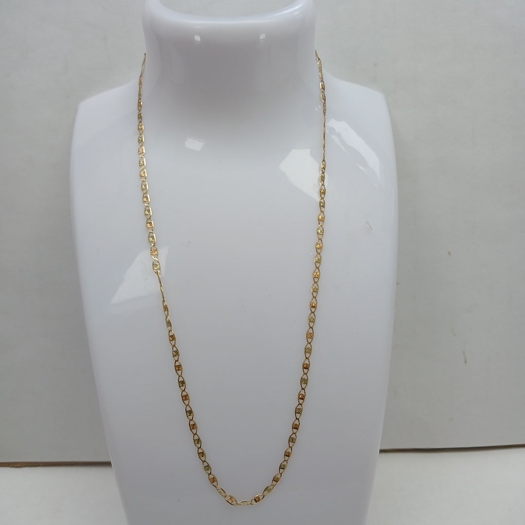 CADENA ORO COMBINADO 10 K 2 GRMS (SEMINUEVO)