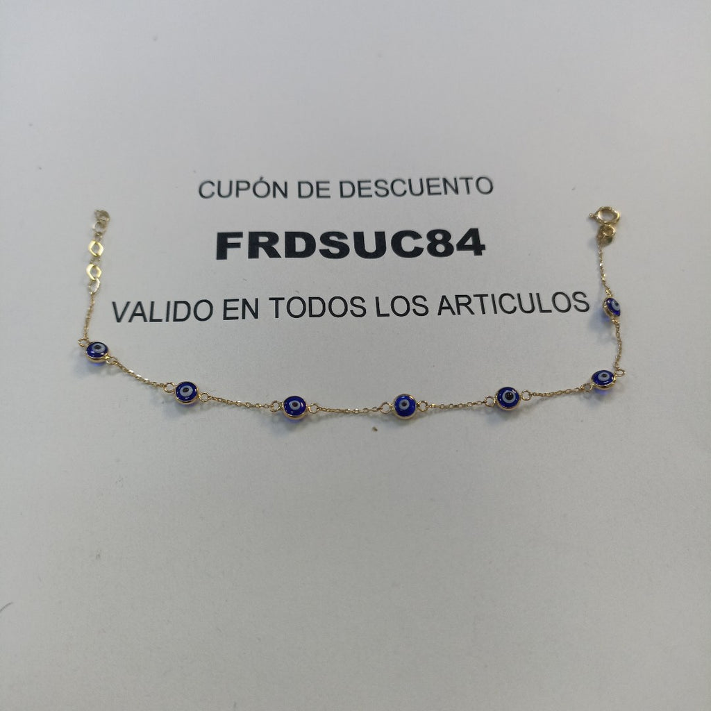 PULSERAS DAMA ORO 14K 1.1 (NUEVO)