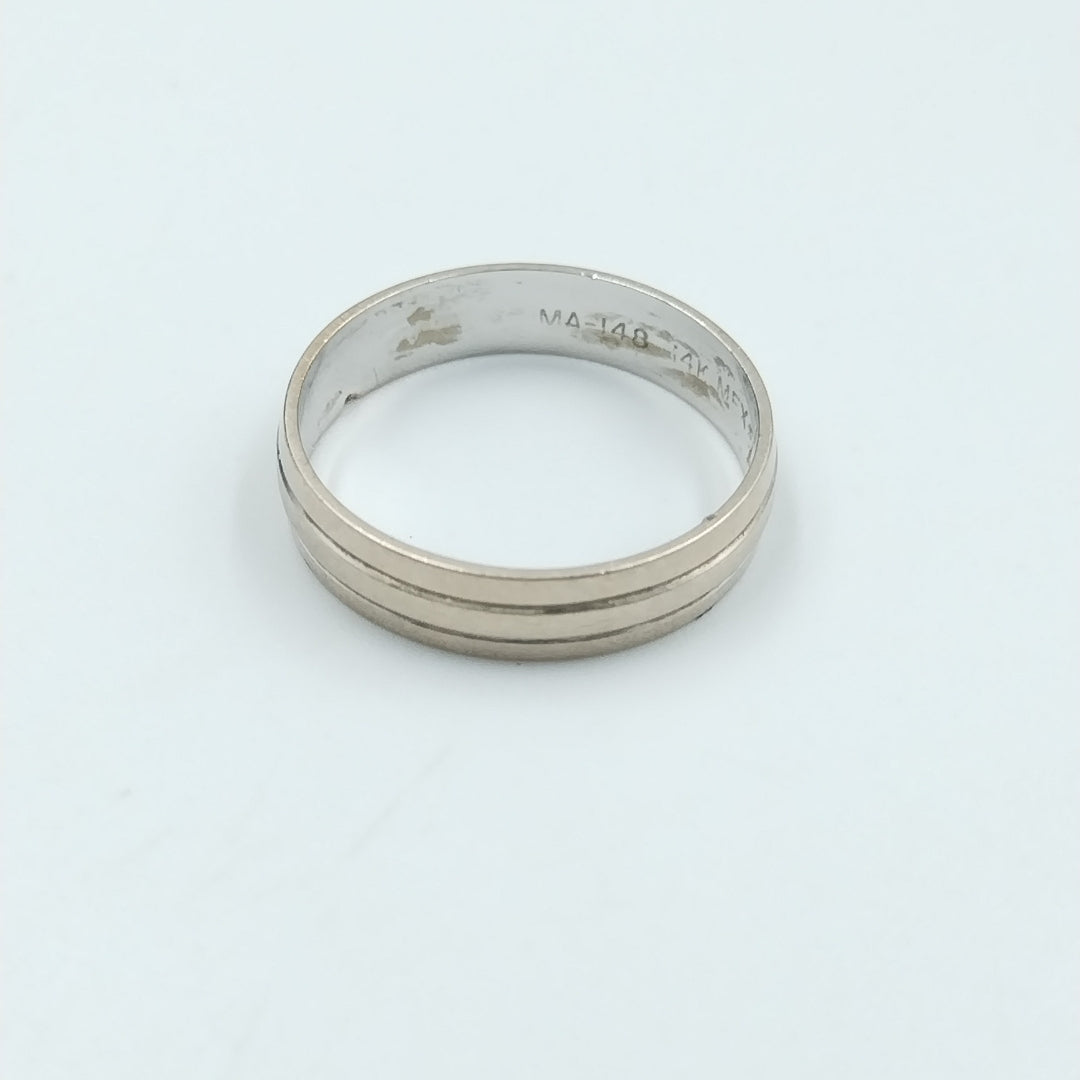 ARGOLLA ORO BLANCO 14 K 1.5 GRMS (SEMINUEVO)