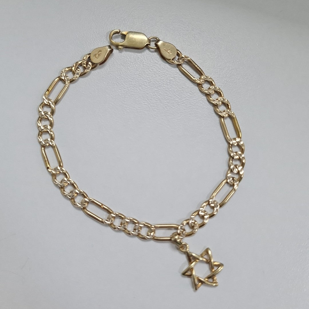 PULSERA ORO 14 K 9.6 GRMS (SEMINUEVO)