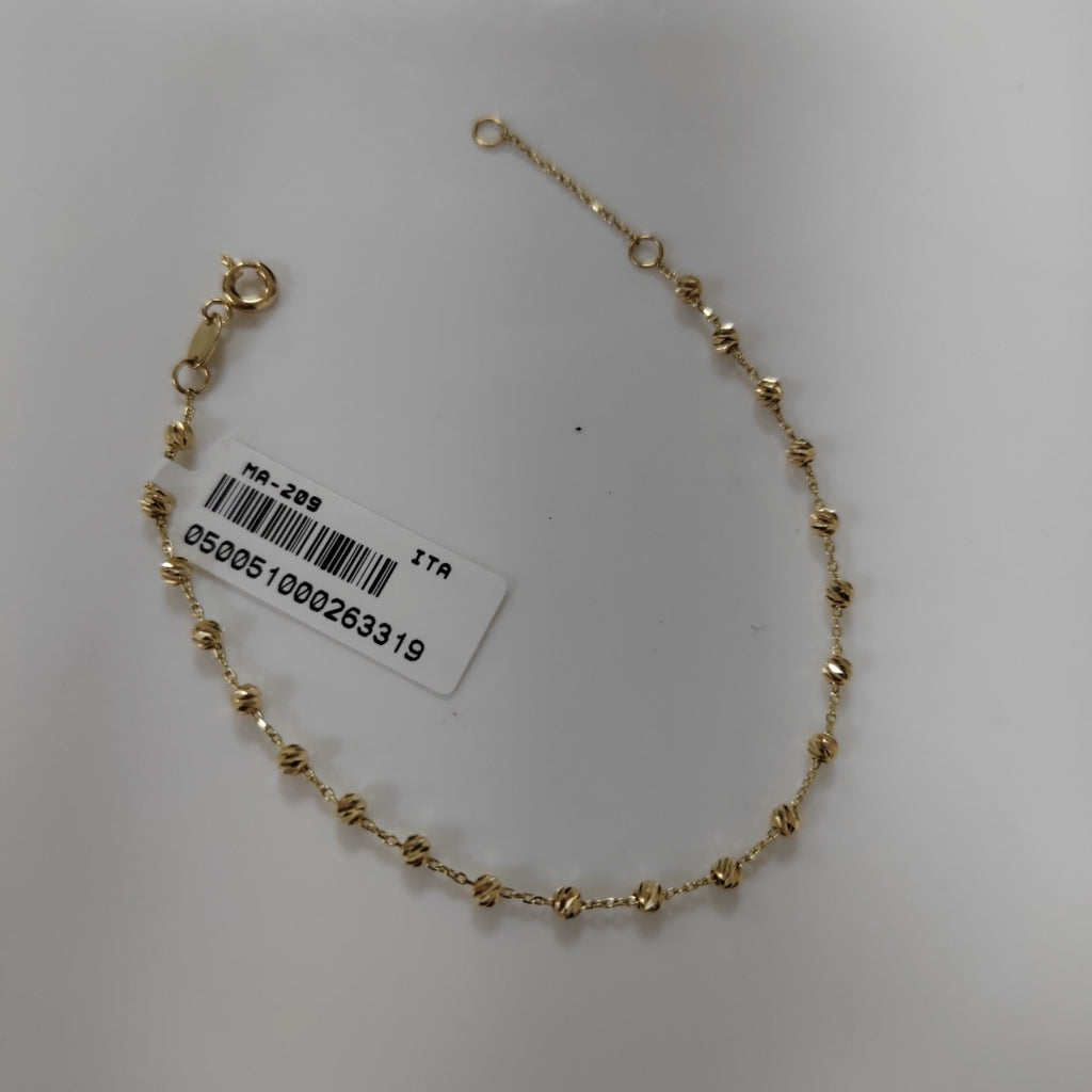 PULSERAS DAMA ORO 14K 1.2 (NUEVO)