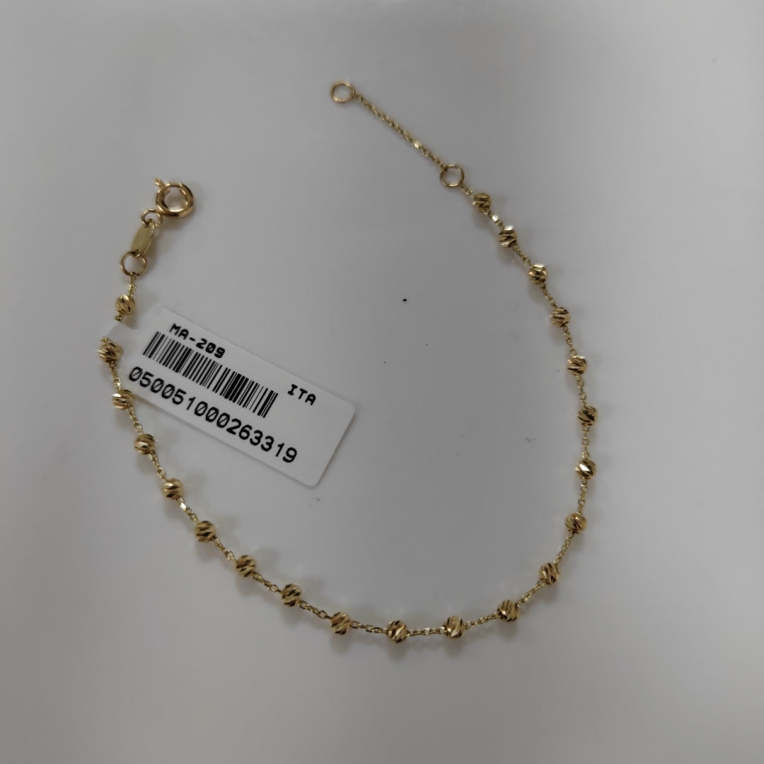 PULSERAS DAMA ORO 14K 1.2 (NUEVO)