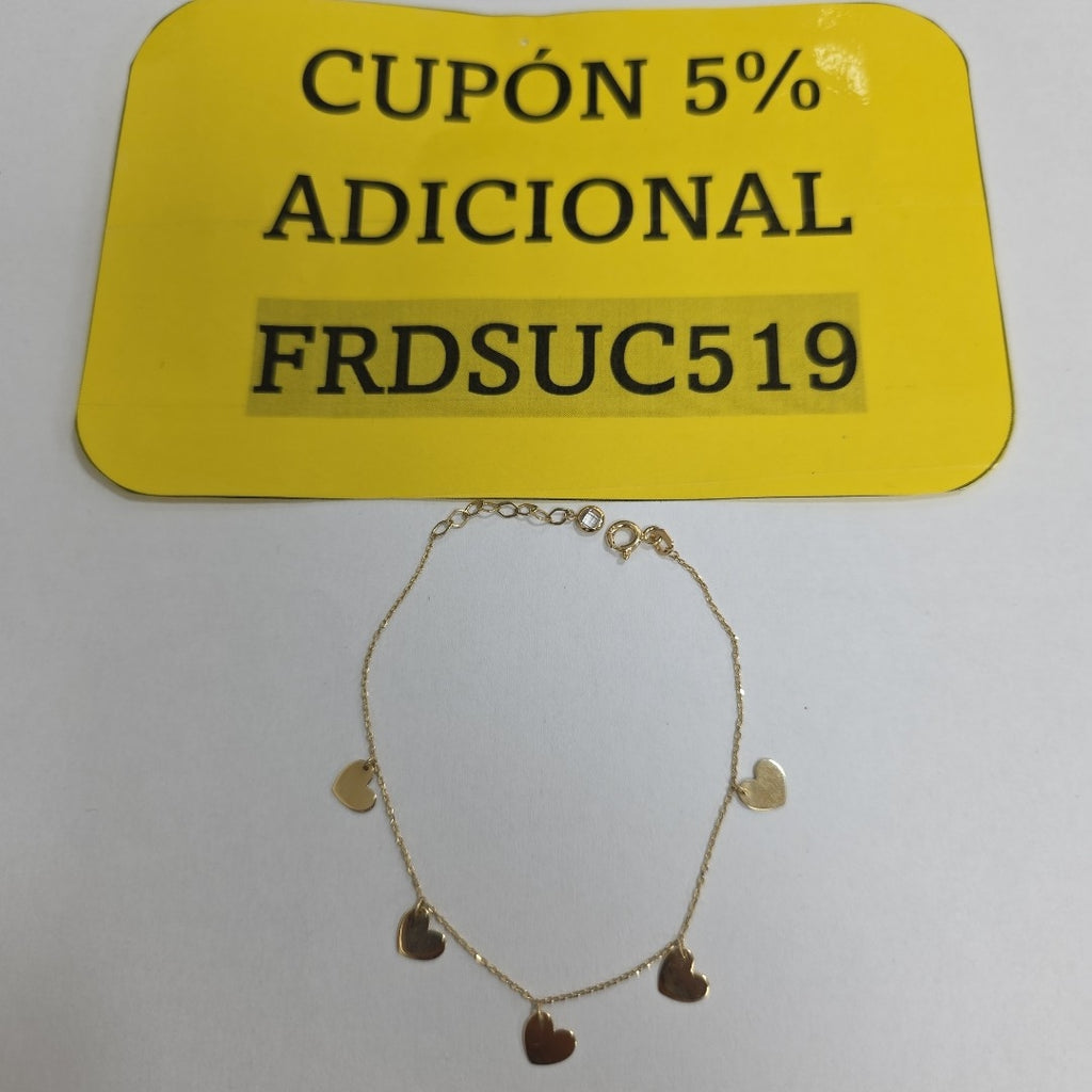 PULSERAS DAMA ORO 14K 1.3 (NUEVO)