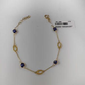 PULSERAS DAMA ORO 14K 1.2 (NUEVO)