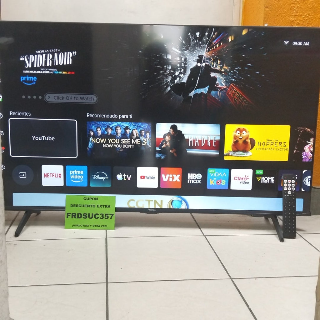 PANTALLA HISENSE 50A6NV (2024) 50" LED 4K (SEMINUEVO)