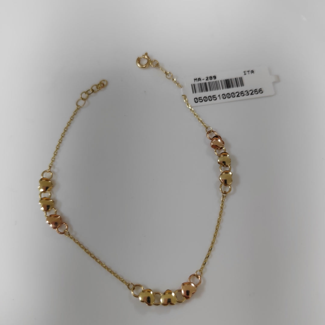 PULSERAS DAMA ORO 14K 1.6 (NUEVO)