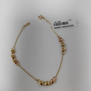 PULSERAS DAMA ORO 14K 1.6 (NUEVO)