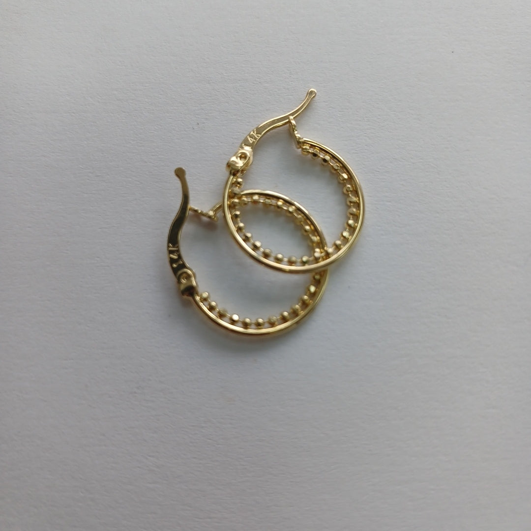 ARRACADAS ORO 14K 1.7 (NUEVO)