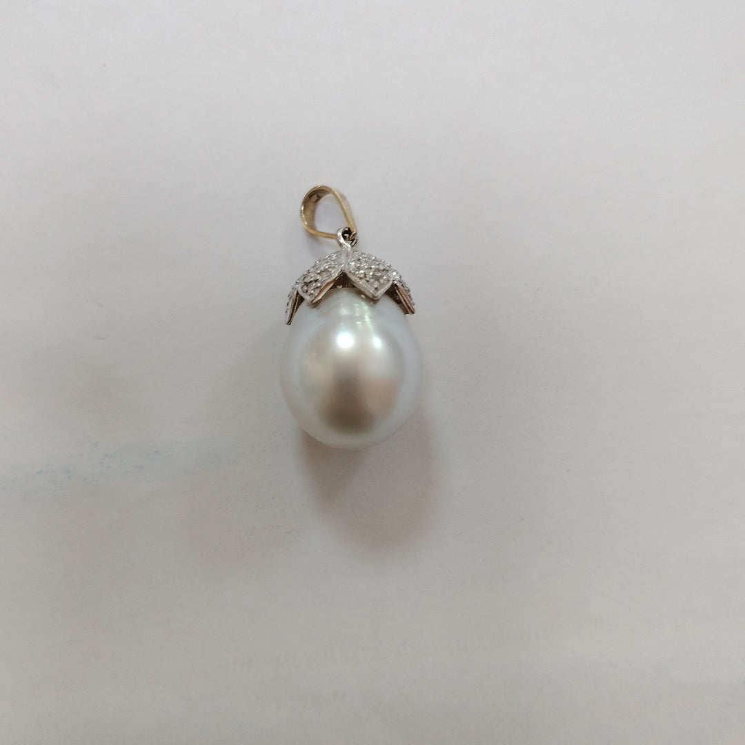 DIJE ORO BLANCO 18 K 7,70 GRMS (SEMINUEVO)