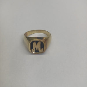 ANILLO ORO 10 K 10.7 GRMS (SEMINUEVO)