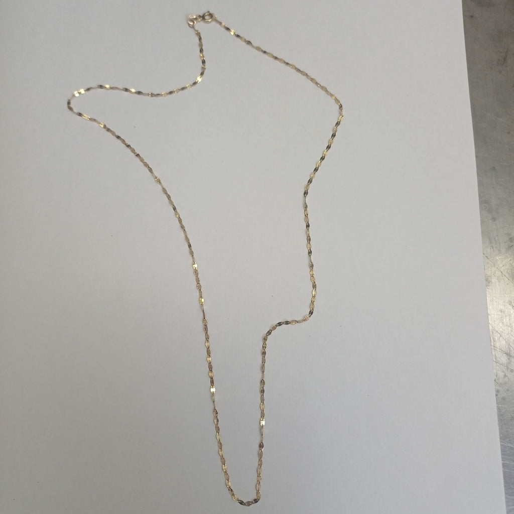 CADENA ORO, ORO COMBINADO 10 K 1.4 GRMS (SEMINUEVO)