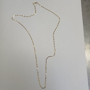 CADENA ORO, ORO COMBINADO 10 K 1.4 GRMS (SEMINUEVO)