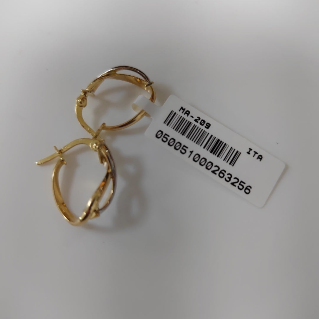 ARRACADAS ORO 14K 1.1 (NUEVO)