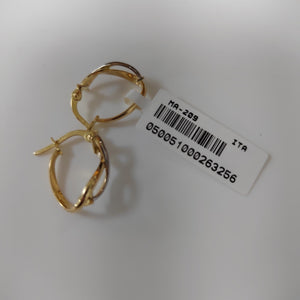 ARRACADAS ORO 14K 1.1 (NUEVO)