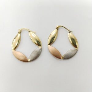ARRACADAS PAR ORO 14 K 1,40 GRMS (SEMINUEVO)