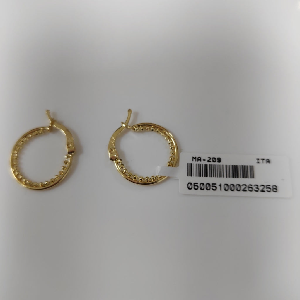 ARRACADAS ORO 14K 1.7 (NUEVO)