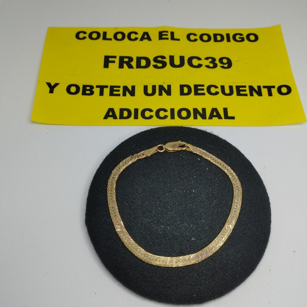 PULSERA ORO 14 K 3.1 GRMS (SEMINUEVO)