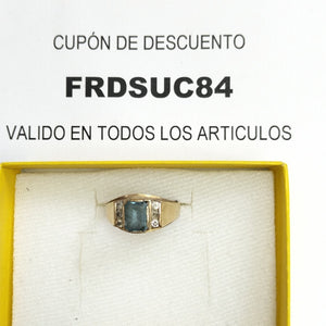 ANILLO ORO 10 K 3.8 GRMS (SEMINUEVO)
