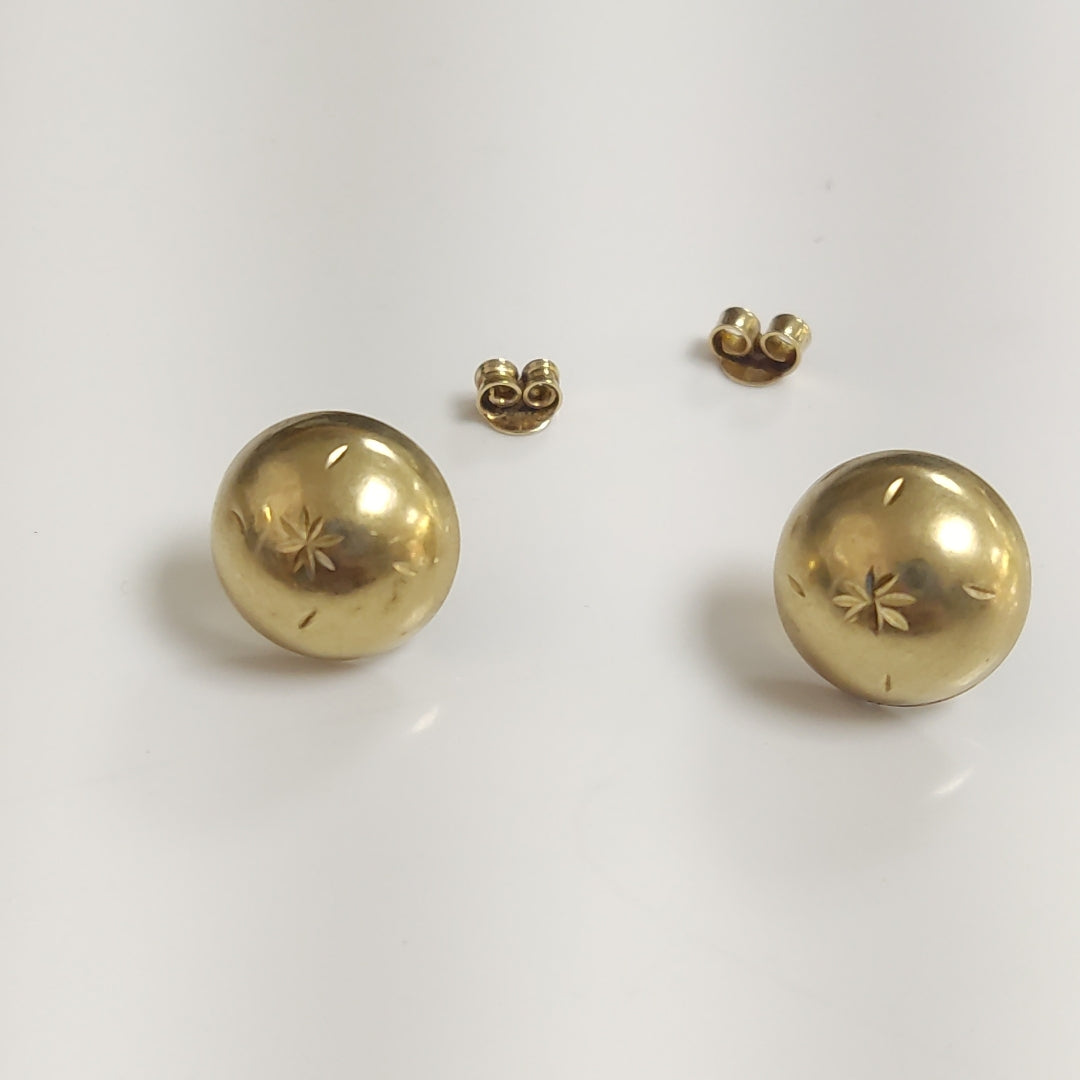 ARRACADAS PAR ORO 14 K 1,90 GRMS (SEMINUEVO)