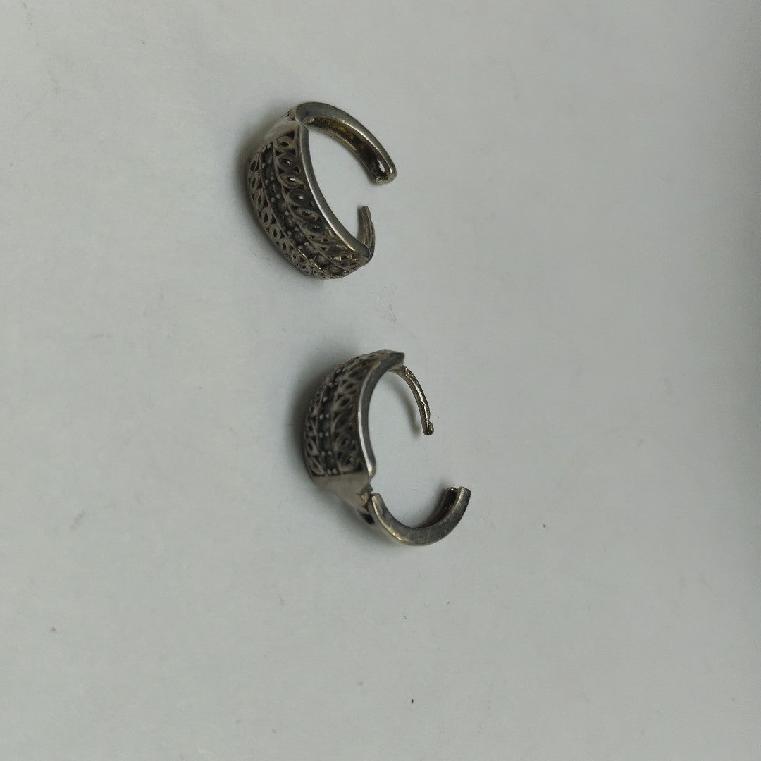 ARRACADAS PAR PLATA 3.3 GRMS (SEMINUEVO)