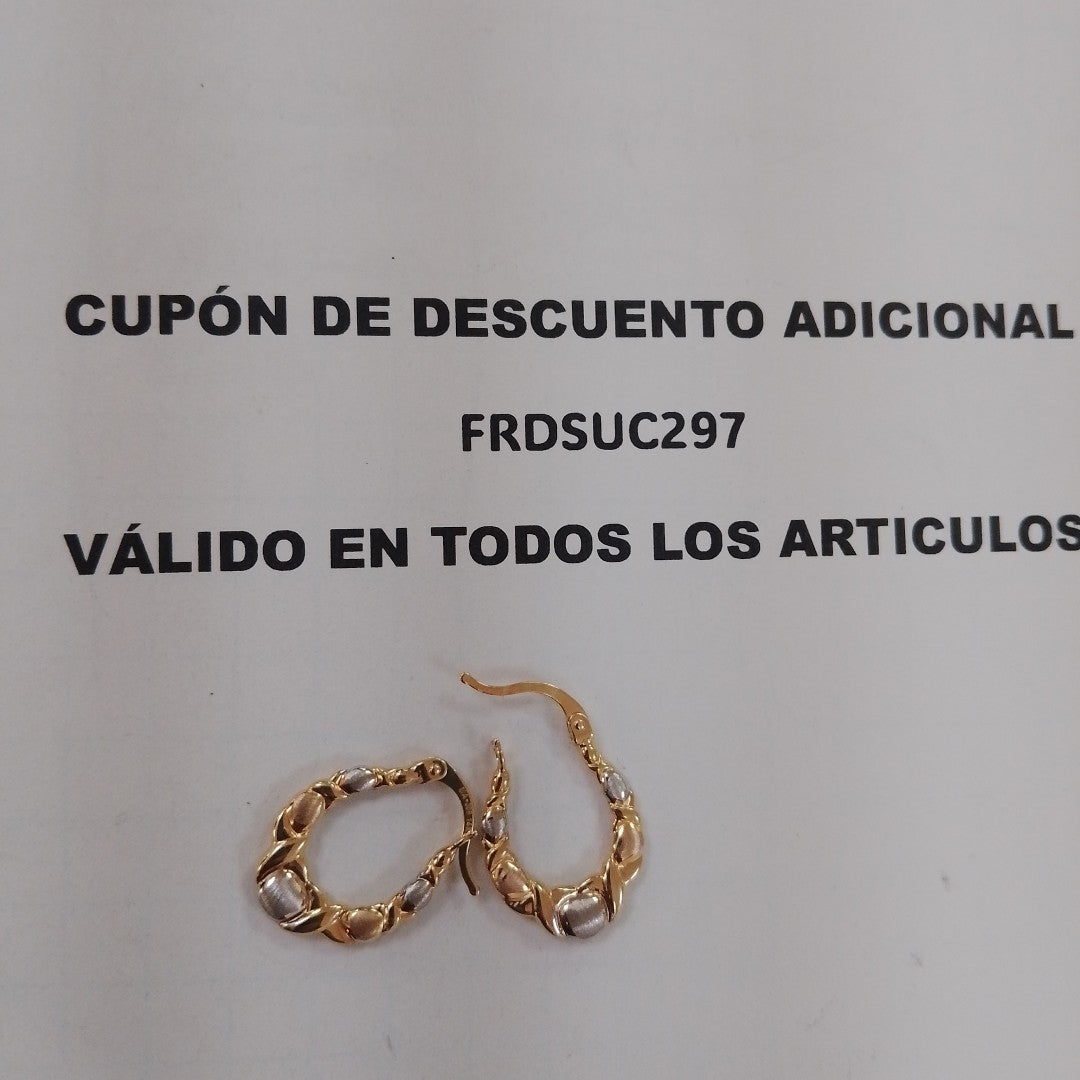ARRACADAS ORO 14K 1.2 (NUEVO)