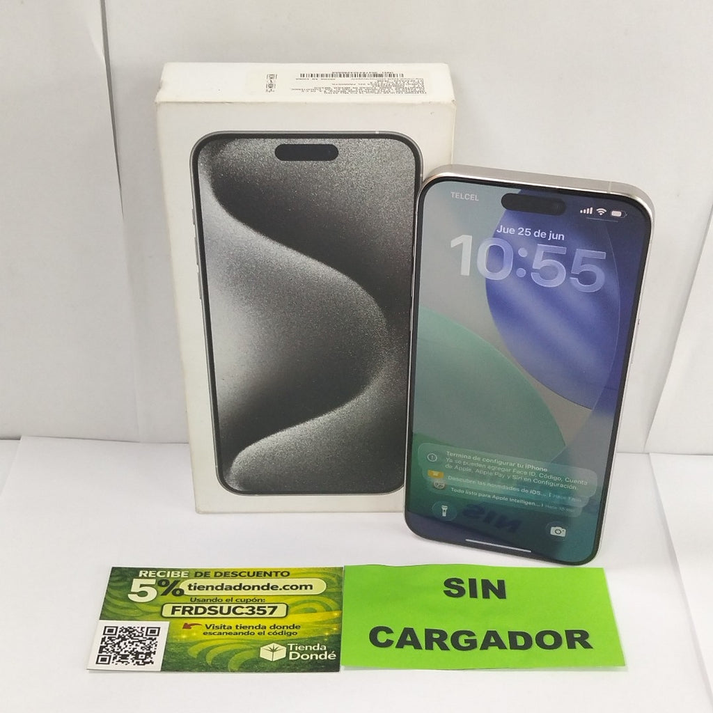 CELULAR APPLE IPHONE 15 PRO MAX A3105 (2023) 256 GB 8 GB RAM (SEMINUEVO)
