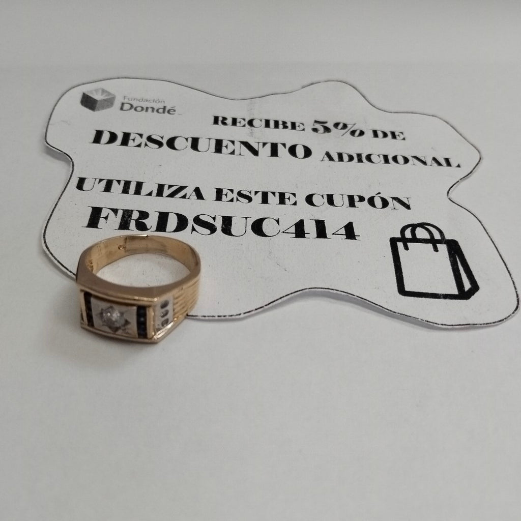 ANILLO ORO 14 K 7,60 GRMS (SEMINUEVO)