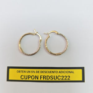 ARRACADAS PAR ORO 10 K 0,85 GRMS (SEMINUEVO)