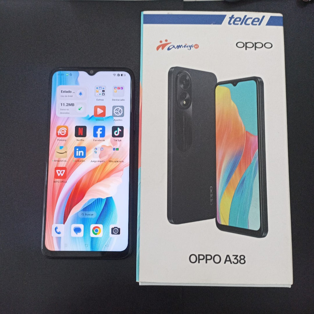 CELULAR OPPO A38 CPH2579 (2023) 128 GB 4 GB RAM (SEMINUEVO)