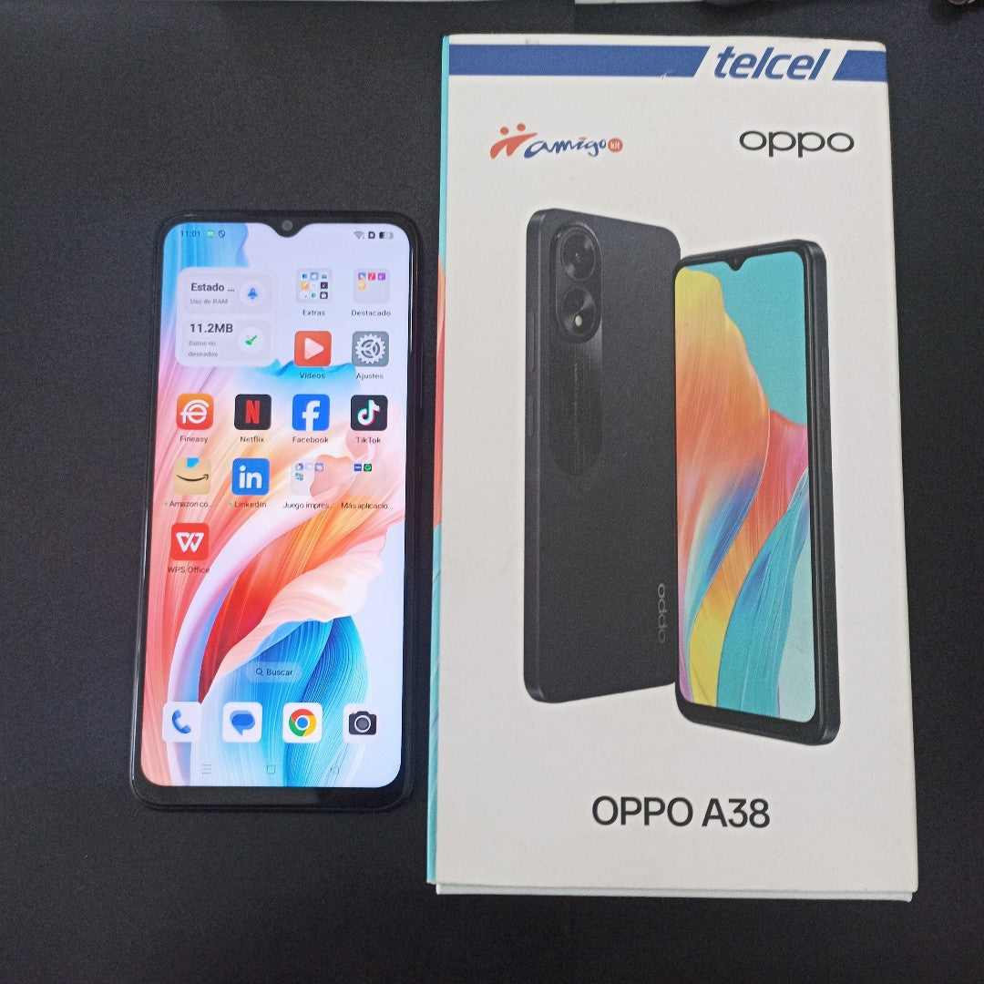 CELULAR OPPO A38 CPH2579 (2023) 128 GB 4 GB RAM (SEMINUEVO)
