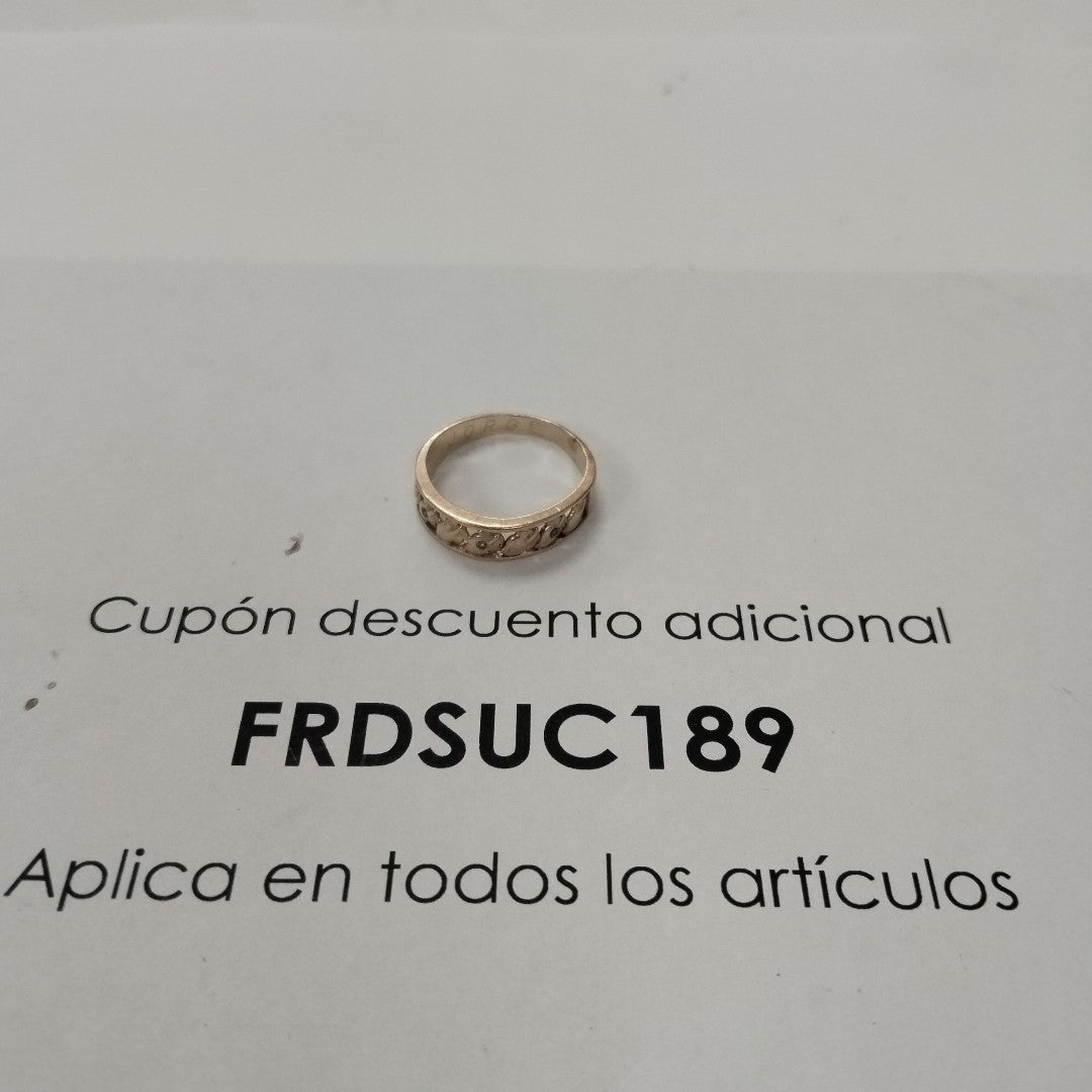 ANILLITO ORO 10 K 2.4 GRMS (SEMINUEVO)