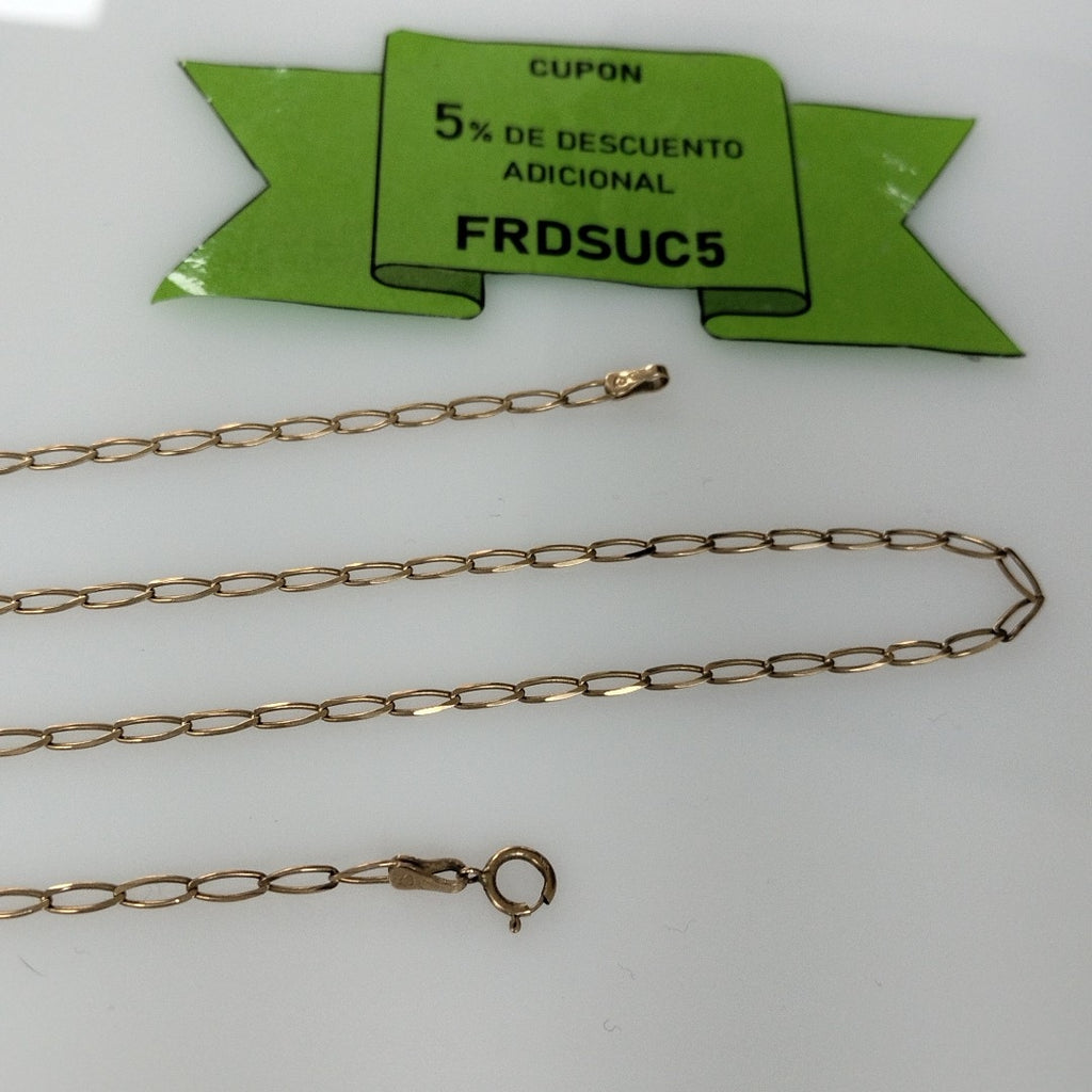 CADENA ORO 10 K 3.4 GRMS (SEMINUEVO)