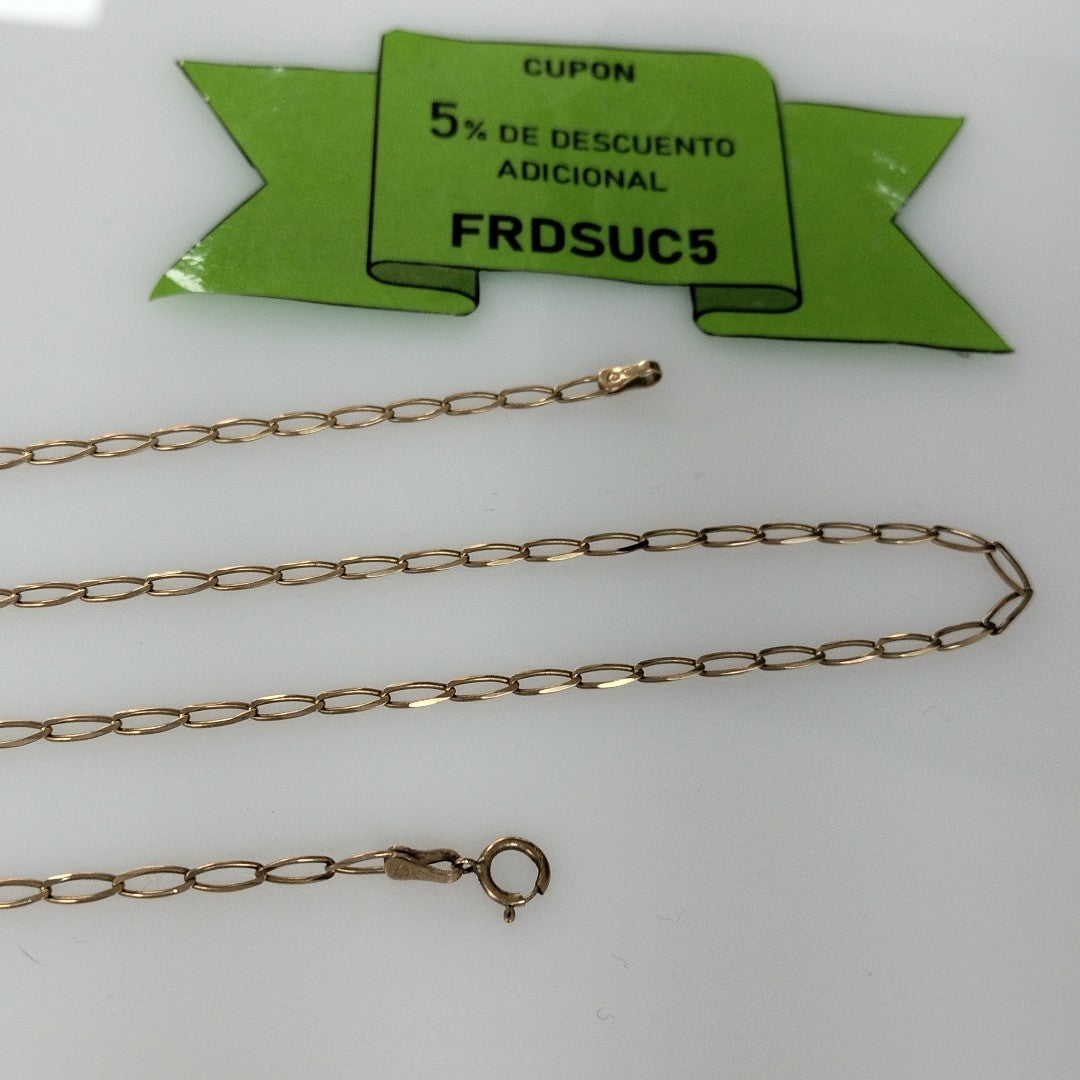 CADENA ORO 10 K 3.4 GRMS (SEMINUEVO)