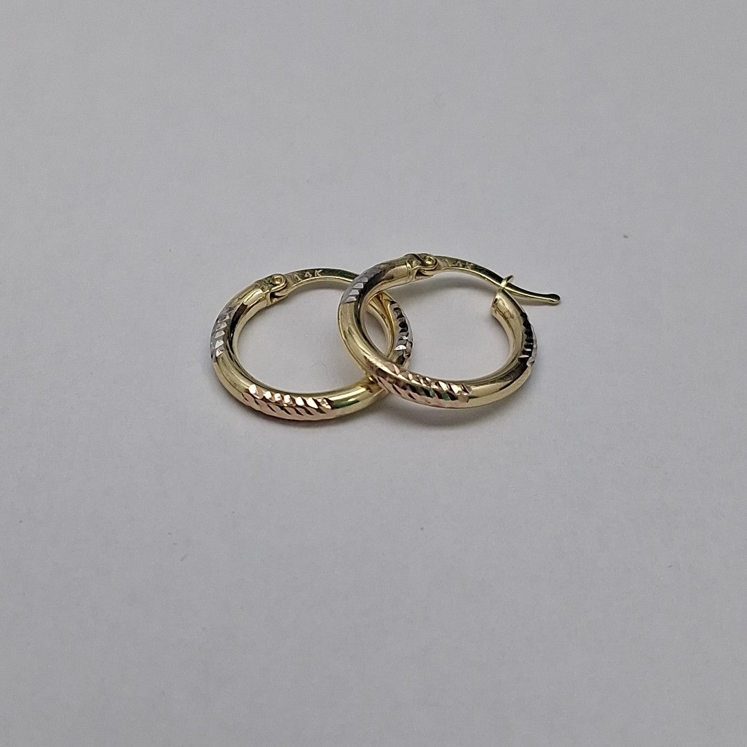 ARRACADAS ORO 14K 1.6 (NUEVO)