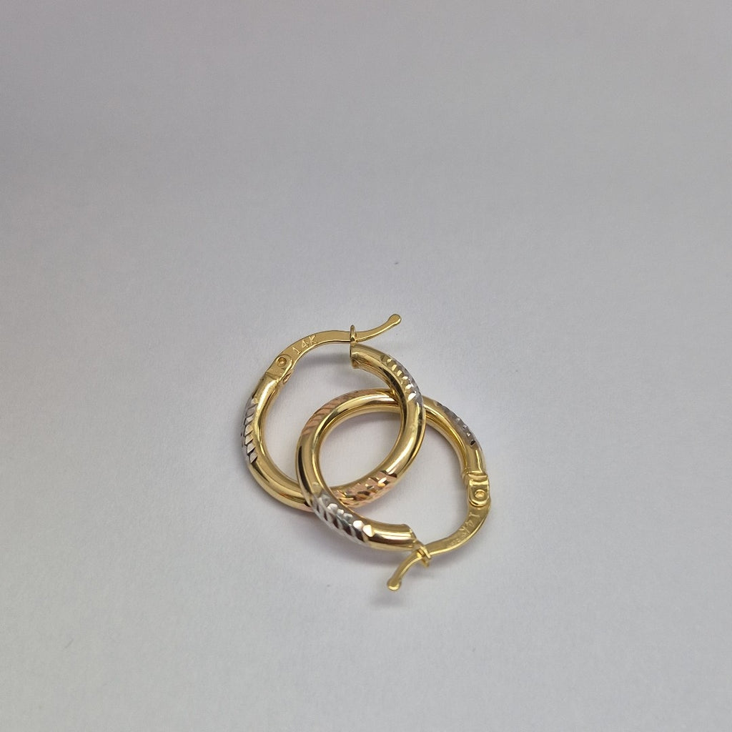 ARRACADAS ORO 14K 1.7 (NUEVO)