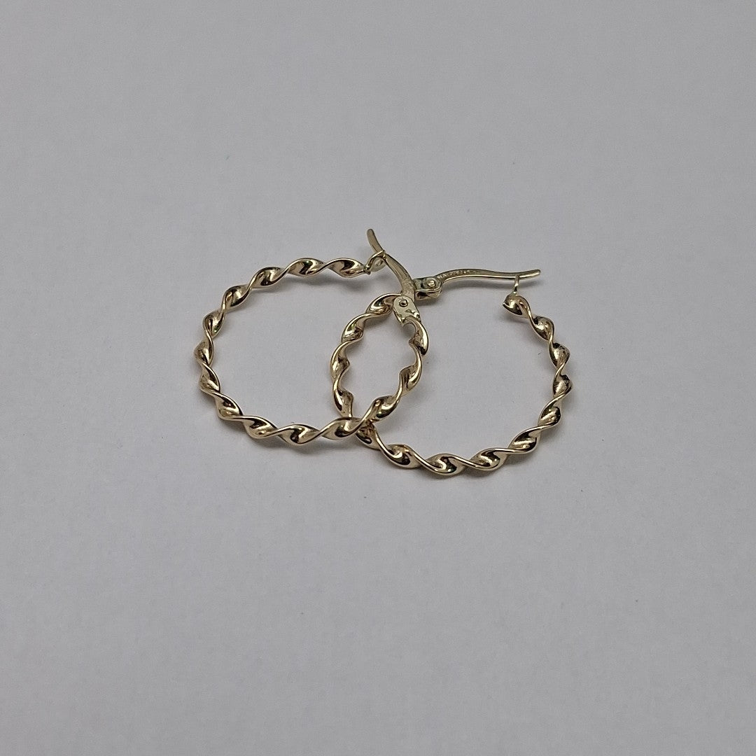 ARRACADAS ORO 14K 1.5 (NUEVO)