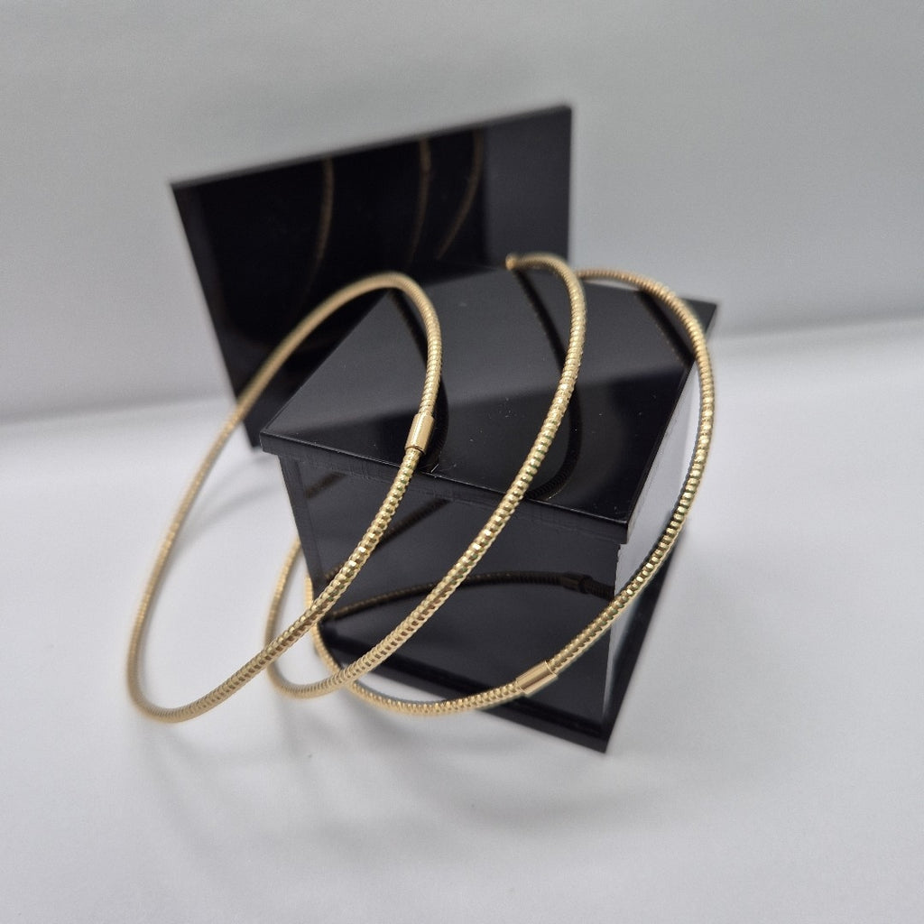 PULSERA RIGIDA ORO 10 K 6.5 GRMS (SEMINUEVO)