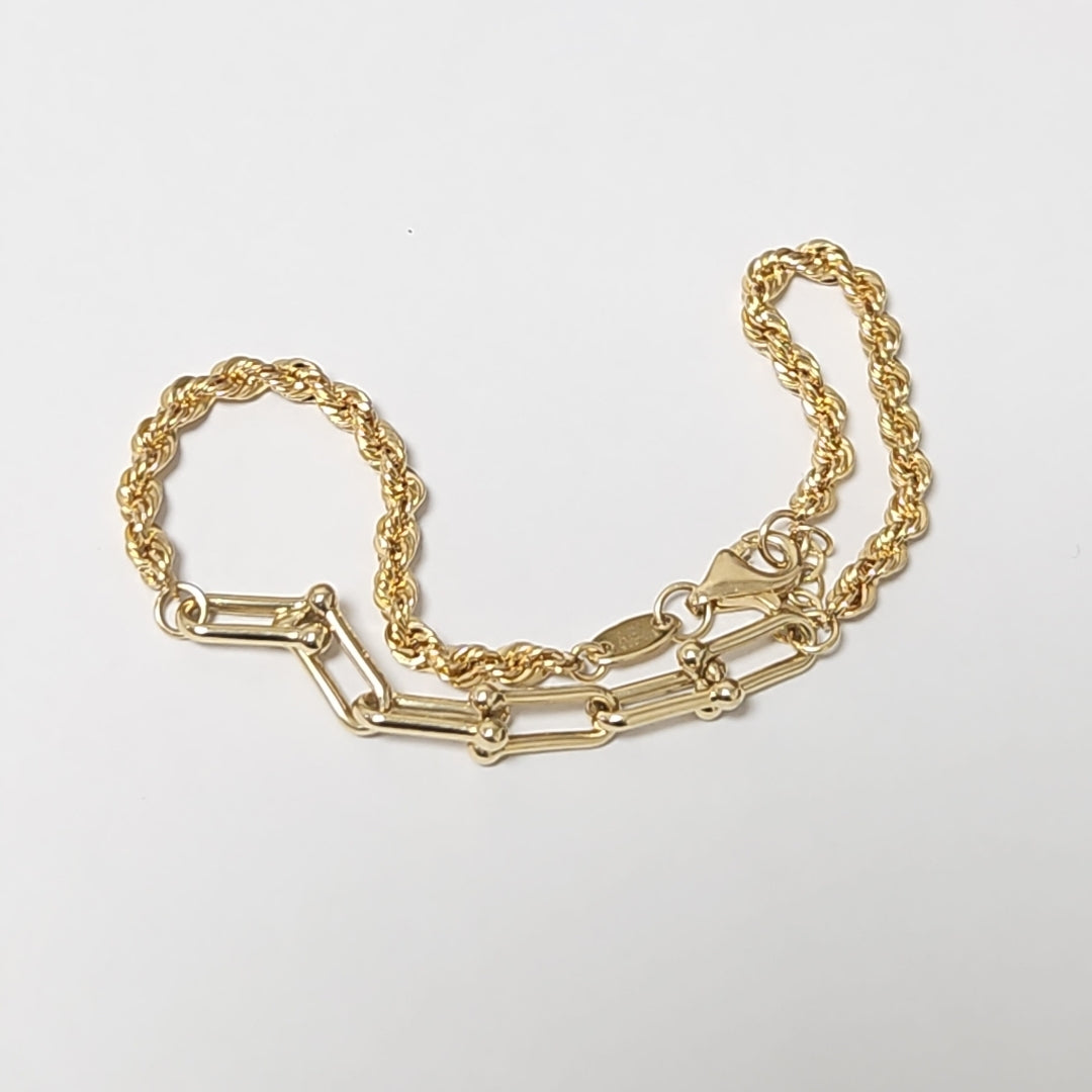 PULSERAS DAMA ORO 14K 2.1 (NUEVO)