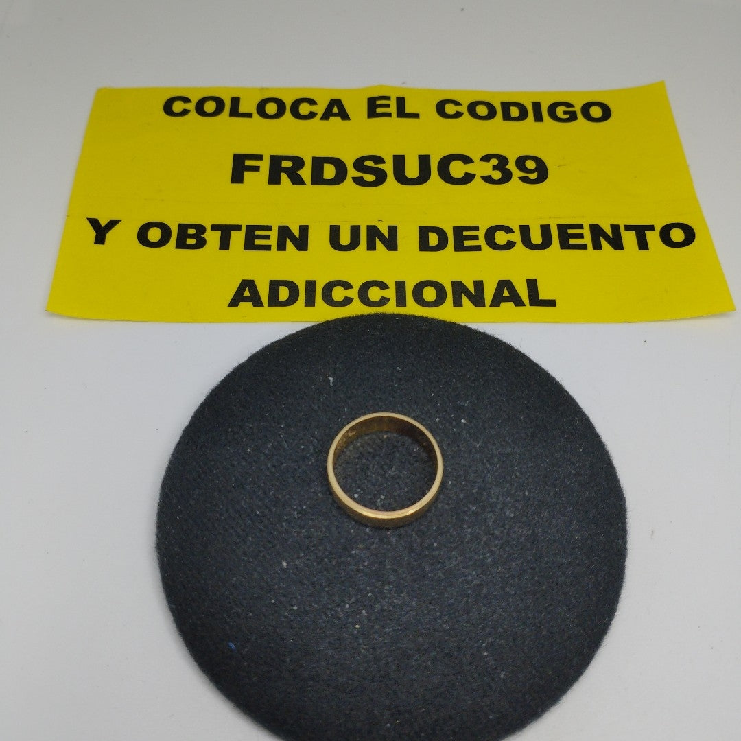 ARGOLLA ORO 10 K 2.1 GRMS (SEMINUEVO)