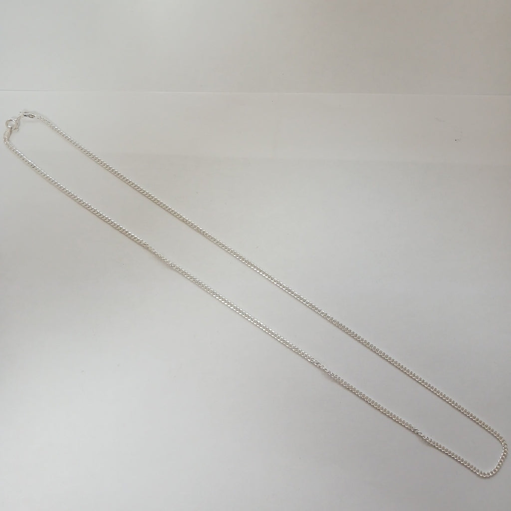 CADENA BARBADA PLATA .925 60 CM 6.63 GR (NUEVO)