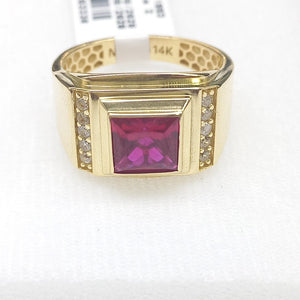 ANILLOS CABALLERO ORO 14K 6.3 (NUEVO)
