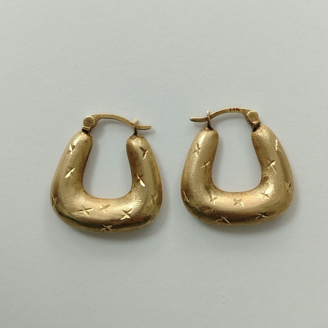 ARETES PAR ORO 14 K 2.1 GRMS (SEMINUEVO)
