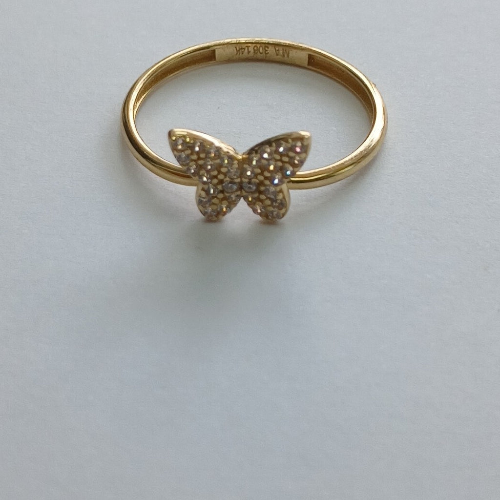 ANILLOS DAMA ORO 14K 2 (NUEVO)
